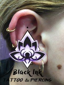 טיפול לאחר עשיית פירסינג